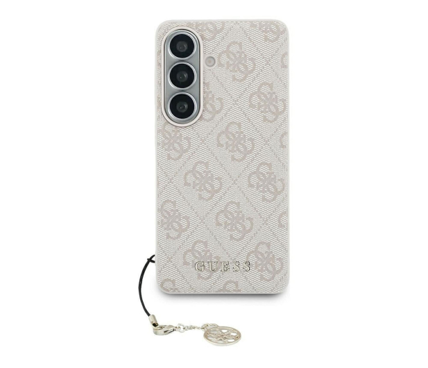 Guess Etui Classic Logo Charm MagSafe do Galaxy S26 różowy - 1522696 - zdjęcie